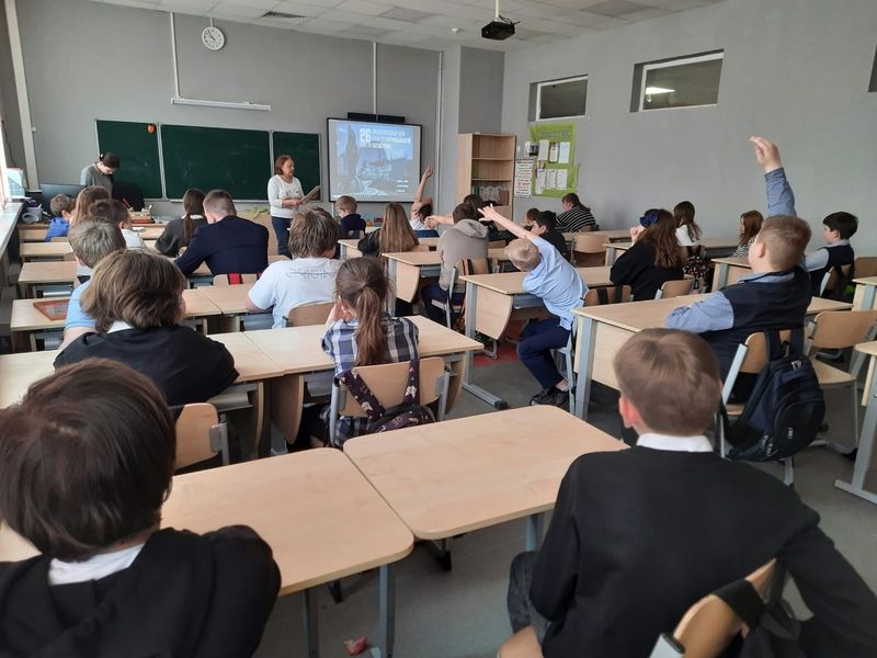 В Тучковской школе вспоминали события Чернобыля